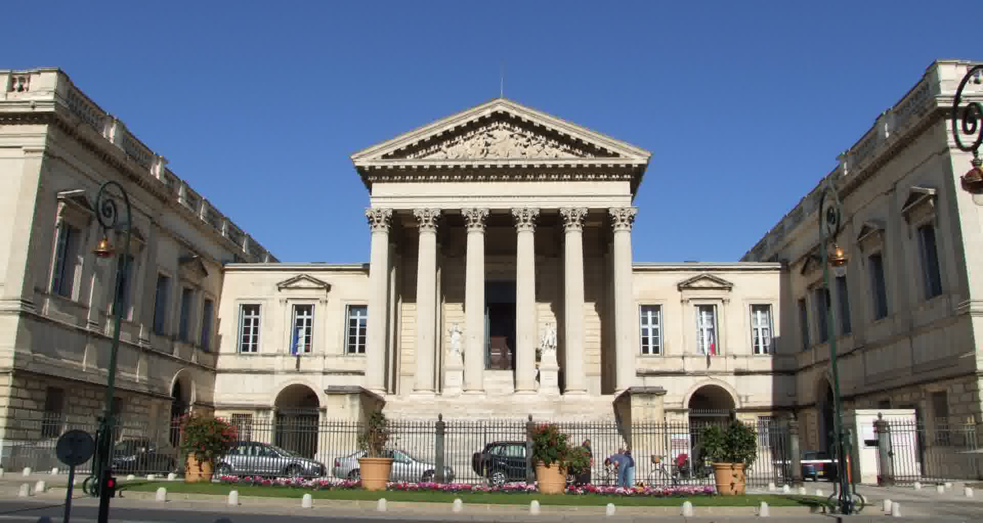 Façade de la Cour d'appel de Montpellier